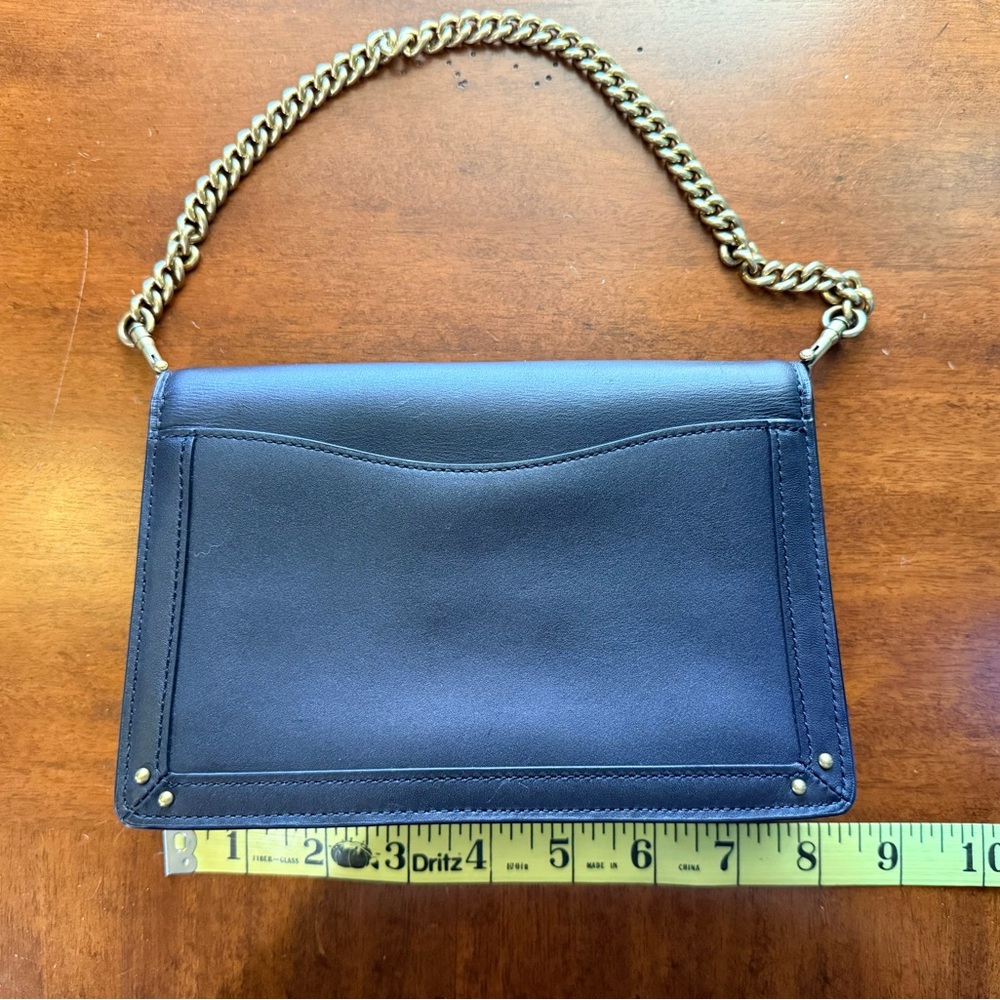 Black Coach Leather Mini Bag - Picture 2 of 8